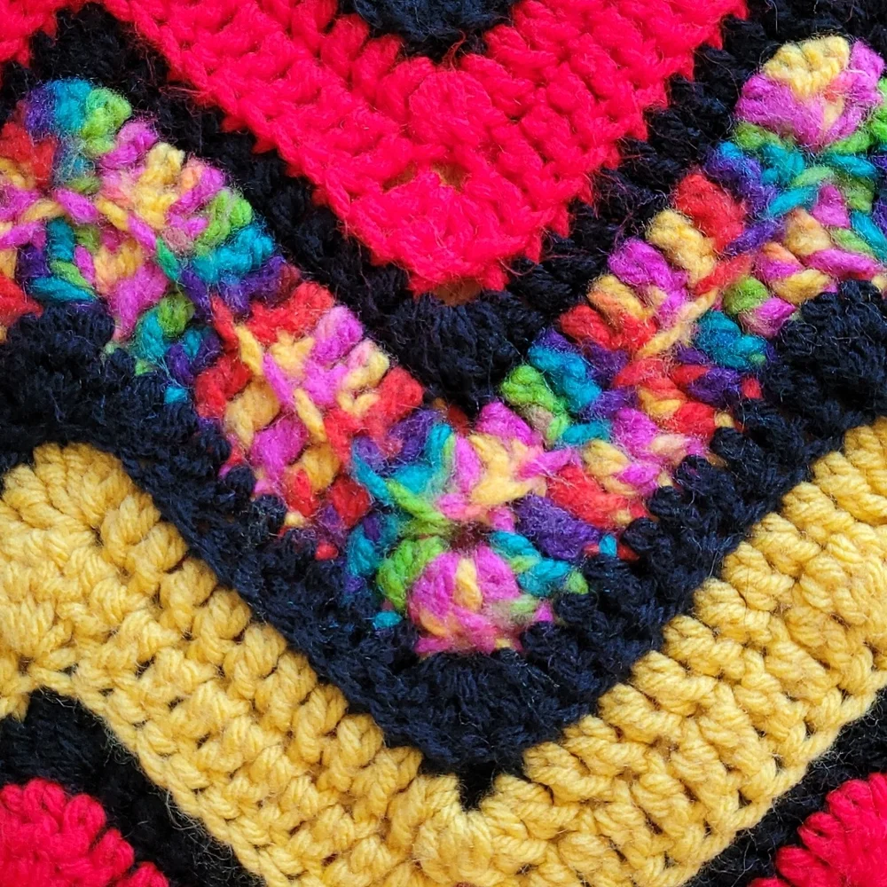 Handmade Chevron pattern 36